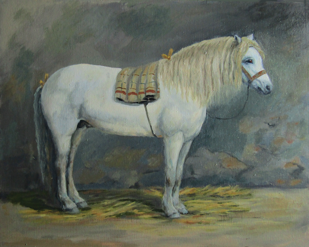 White Horse after Rosa Bonheur
